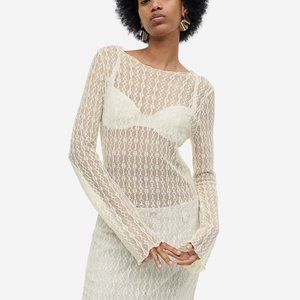 NWT H&M Lace Midi Dress
